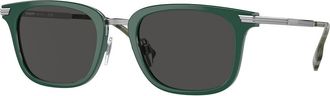 Burberry BE4395 PETER Asian Fit 405987 Mens Sunglasses Green Size 51