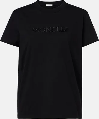 Moncler Logo cotton jersey T-shirt