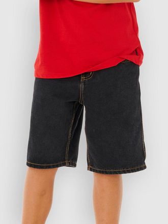 Rip Curl Hyped Up Denim Walk Kids Pantalones Cortos negro