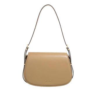 Michael Kors Crossbody Bags - Md Flap Messenger - beige - Crossbody Bags for ladies