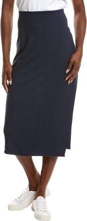 Vince Draped Midi Skirt