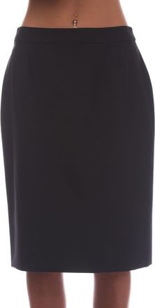 HUGO BOSS Dames Hugo Boss Vilea Denim Rok in Zwart