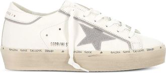 Golden Goose Hi Star Leather Sneakers