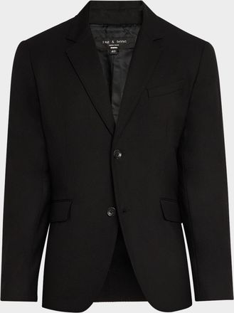 Rag & Bone Mens Butler Ripstop Wool Blazer