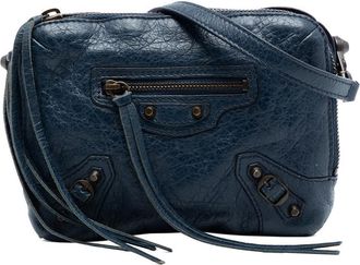 Balenciaga Pre-owned Balenciaga Lambskin Motocross Classic Reporter XS Ladies J46Z7KGDVC10G7XO