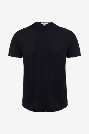 James Perse T-Shirt mit Rundhalsausschnitt