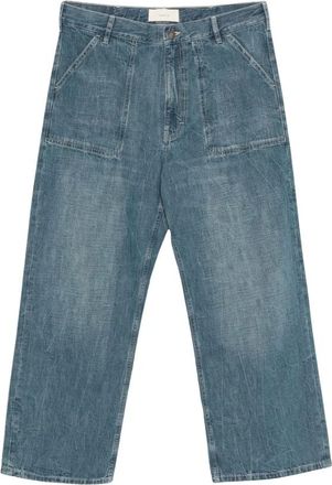 Jeanerica Genua Worker Chino - Heren - Jeans - Blauw - Maat: W34 Katoen