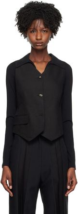 Sir. Black Clemence Vest