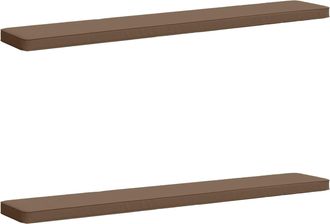 vidaXL Cojines Para Banco De 2 Piezas Vught 2 Pcs 100% Poli&eacute;ster Topo Vidaxl