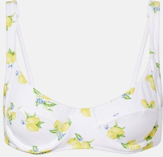 Melissa Odabash Top bikini Tobago con stampa