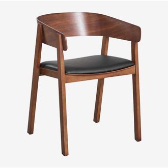 Sklum Sklum - Pack De 4 Sillas De Comedor En Madera Olsen