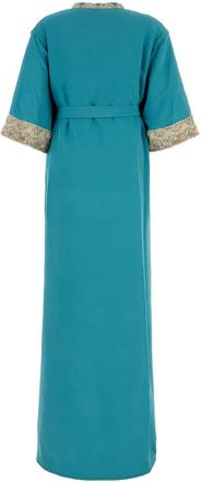 Valentino Garavani Embroidered Gown - Turquoise
