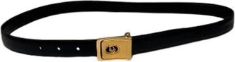 Dior Pre-owned Belts, female, Black, Size: ONE SIZE Pre-owned Leather Belt