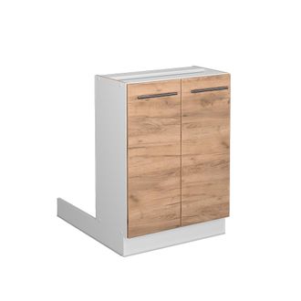 Vicco Isla De Cocina Fame-line, Roble Dorado, 60 Cm Sin Encimera