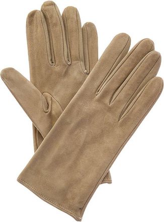 Portolano Silk-Lined Suede Gloves