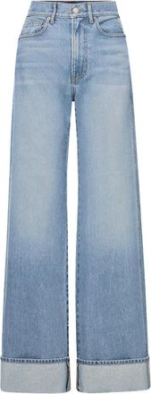 Veronica Beard Jeans a vita alta - Blu