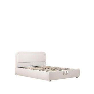Klast Cama abatible 150 tapizado beige 164x102 cm