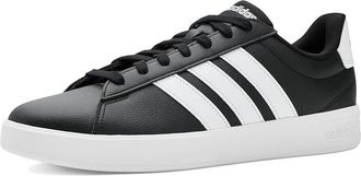 adidas Grand Court Mens Shoes Black/White : 10.5 D - Medium, Synthetic/Textile