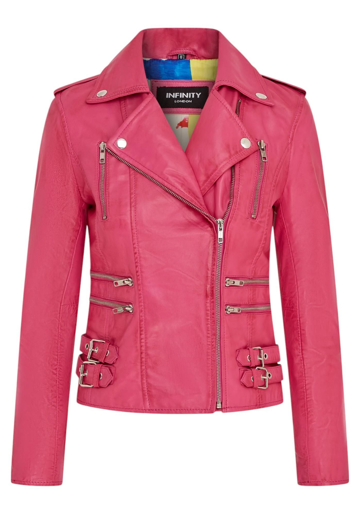 Bikerjacke Lederjacke Damen Maze Maze Lederjacke Pin