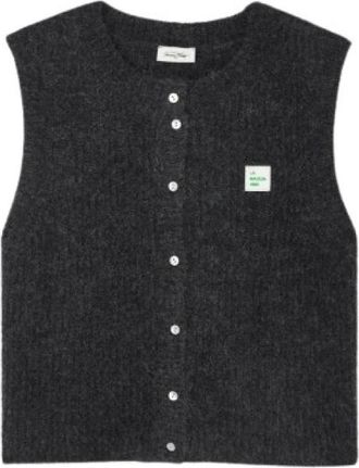 American Vintage Breigoed - Dames - Bodywarmers - Zwart - M - Jassen