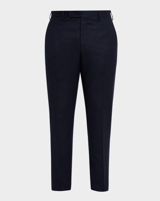 Zanella Men & apos;s Parker Wool Flannel Pants