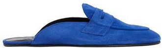 8 by YOOX SUEDE LEATHER PENNY MULES