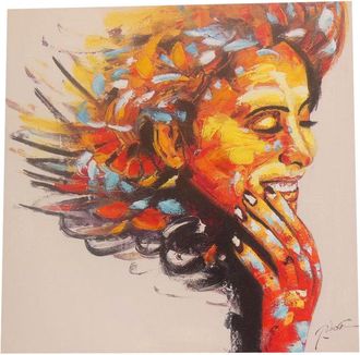 Biscottini International Biscottini - Cuadro &Oacute;leo Sobre La Tela Pintado A La Mano