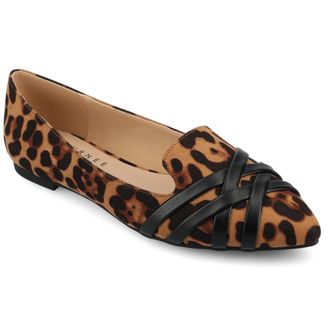 Journee Collection Women & apos;s Mindee Medium and Wide Width Dress Flats