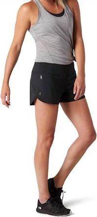 Smartwool Merino Sport Lined Short - Plus In Black