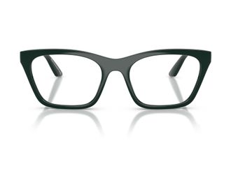 Emporio Armani 0ea4274bu Glossy Oversized Square Eyeglasses
