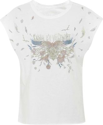 Zadig&Voltaire Dames, Tops, Wit, Maat: M Katoen