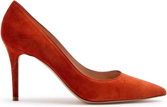 Gianvito Rossi Gianvito 85 Suede Pumps - Orange