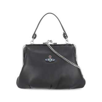 Vivienne Westwood Dames, Tassen, Zwart, Maat: ONE Size Leer