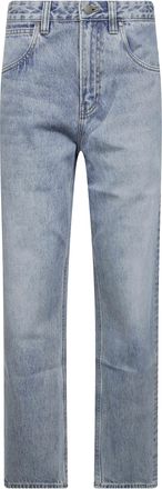 Entire studios Seth Straight-Leg Light-Wash Jeans