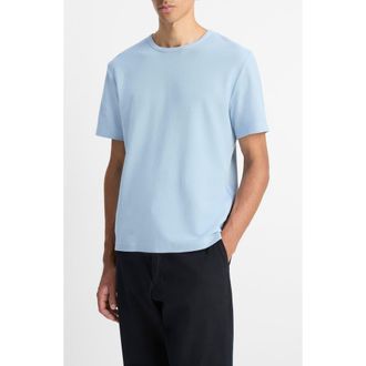 Vince Pima Cotton Piqu&eacute; T-Shirt in California Rain at Nordstrom Rack, Size X-Large