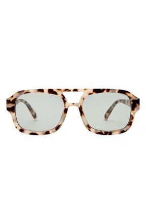 AIRE Aquarius 55mm Gradient Aviator Sunglasses in Cookie Tort /Smoke Tint at Nordstrom