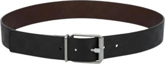 Louis Vuitton Pre-owned Reversible Belt Damier Print - female - Louis Vuitton Vintage - Vintage Belts - Black - ONE SIZE - Pre-owned