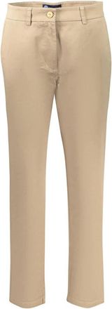 North Sails Slim-fit Chinos - Dames - Slim Fit Broeken - Beige - 2XL - Katoen - Broeken