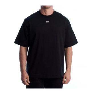 Off-white Scribble Diags Skate T-shirt - male - Off White - T-Shirts - Black - L - Tops