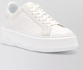 Woolrich leather chunky low-top sneakers