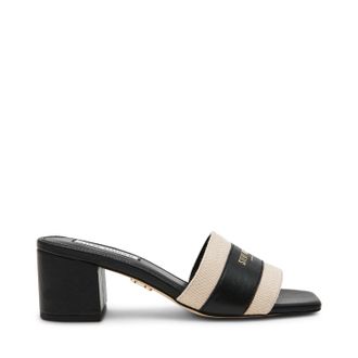 Steve Madden Knoxville Sandal BLACK LEATHER