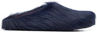 Marni Fussbet Sabot Calf-hair Slippers