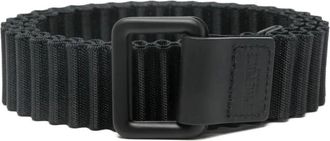 Homme Plissé Issey Miyake Cintura con fibbia squadrata - Nero