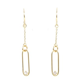 C&A Unbranded (10K) Drop Earrings (Pre-Owned)