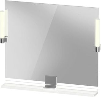 Duravit Duravit - Espejo Sivida, Cromo, 850x36x650mm, Luz Superior