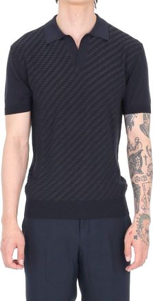 Orlebar Brown Horton Jacquard Silk-Cotton Polo Shirt