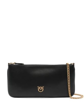 Pinko Horizontal Flat shoulder bag - women - Calf Leather - One Size - Black