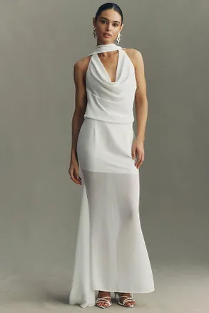 Mare Mare Easy Breezy Sheer Panel Maxi Skirt