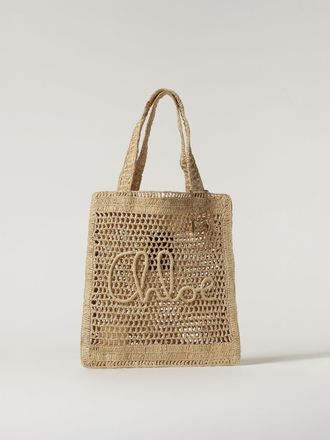 Chloé Borsa Summer Banana Chloé in rafia crochet