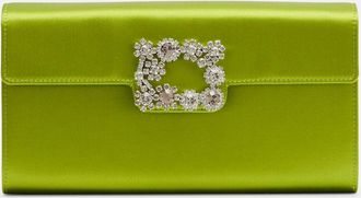 Roger Vivier Clutch Efflorescence in raso